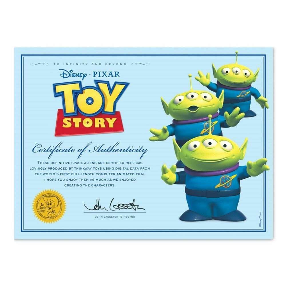 Toy Story Pixar Signature Collection SPACE ALIENS 3-PACK NEW - Picture 3 of 6